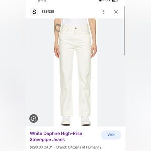 Citizens of Humanity NWT jeans